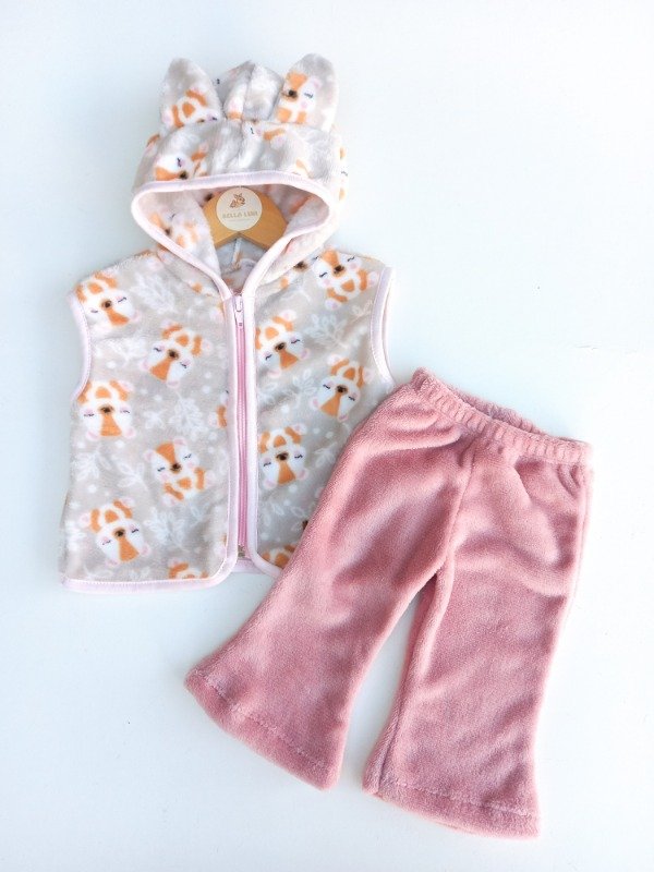 Producto - CONJUNTO IZEL OSITOS GRIS
