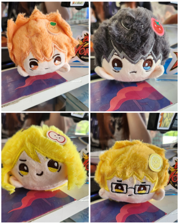 Producto - Peluche tipo llavero cabeza Haikyu (ingrese para elegir)