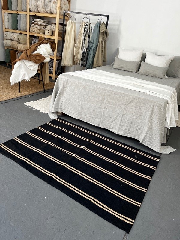 Producto - Alfombra yute negro
