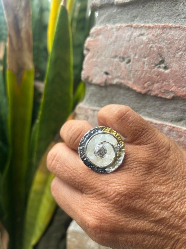 Producto - Anillo-centro strass