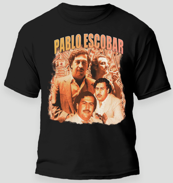 Producto - Remera Pablo Escobar 90 Style