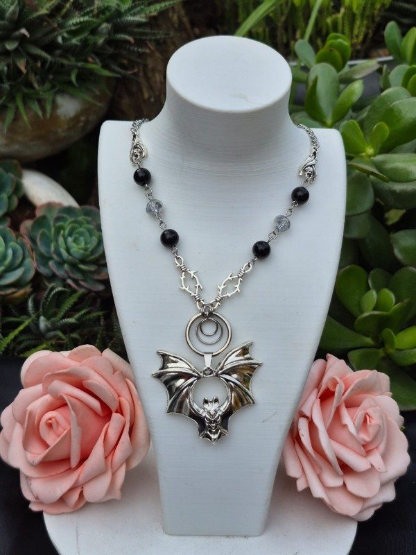 Producto - collar dark vampire negro col-dvp