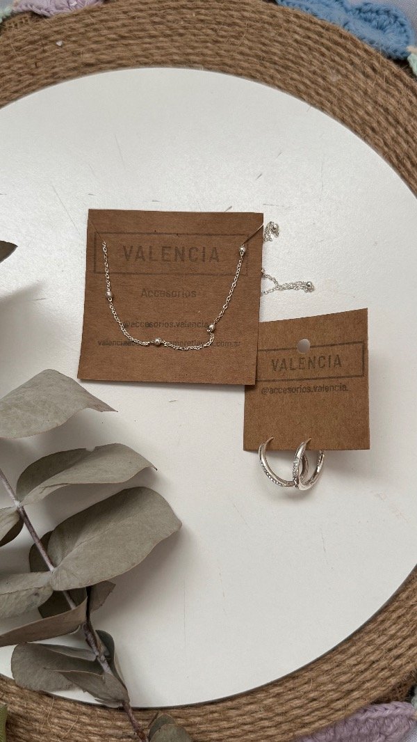 Producto - Conjunto Cadena AB más argollitas