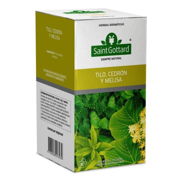 Producto - TE MELISA, CEDRON Y TILO