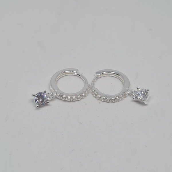 Producto - Argollas mini plateadas