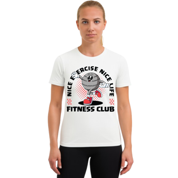Producto - Remera Regular Mujer Nice Exercise