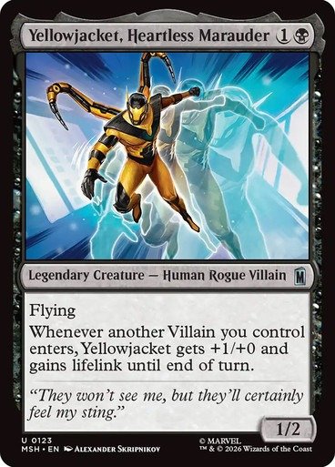 Producto - Yellowjacket, Heartless Marauder