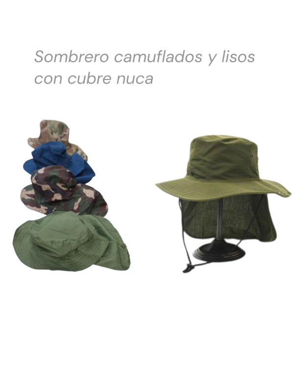 Producto - Sombreros con cubrenuca