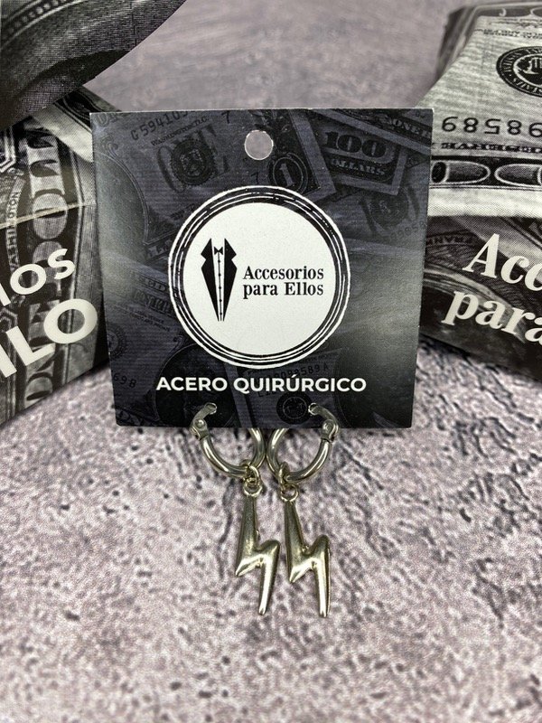 Producto - Aros Rayo colgante XL