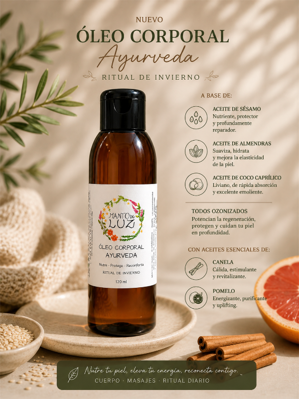 Producto - ÓLEO CORPORAL - Nutrición y regeneración invernal -