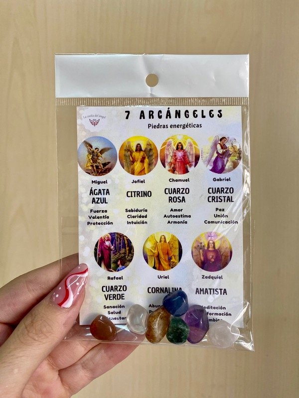 Producto - Piedras energéticas - 7 Arcángeles