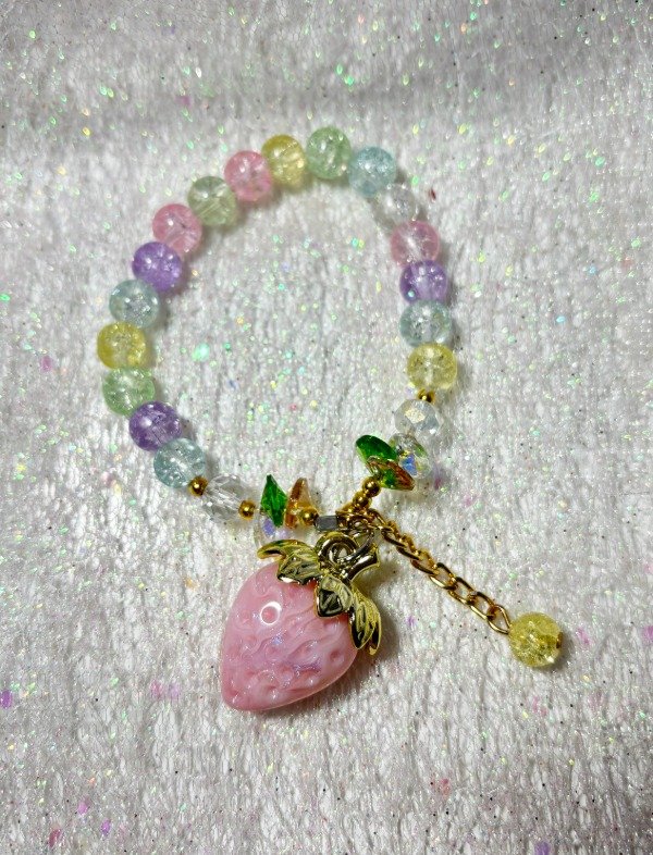 Producto - Pulsera Brillos Frutillita