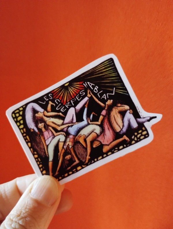 Producto - Calco "Les cuerpes hablan"