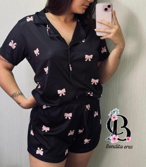 Producto - PIJAMA COQUETTE TALLE 3XL