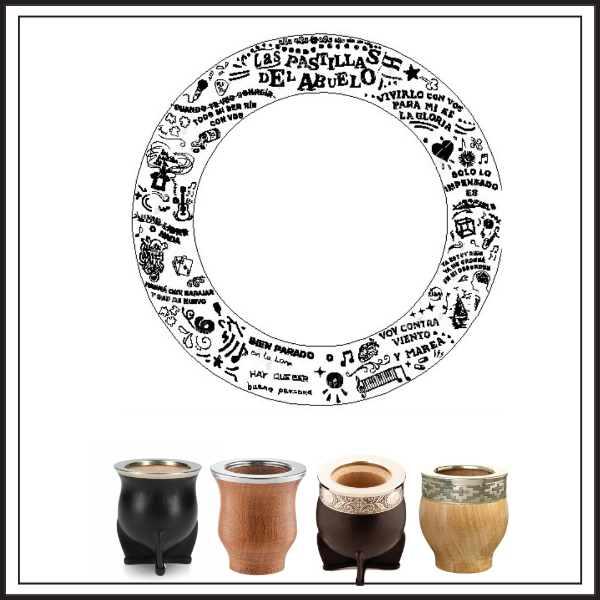 Producto - MATE LAS PASTILLAS DISEÑO EXCLUSIVO