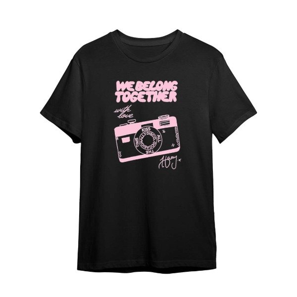 Remera We belong together (blanco/rosa) — imagen 2