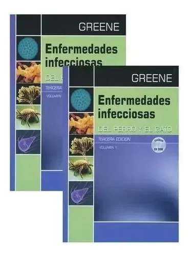 Producto - Greene: Enfermedades Infecciosas del Perro y del Gato - 2 tomos (U)