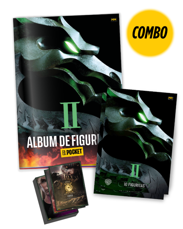 Producto - COMBO / Álbum MK2 Movie + Todas las Figuritas + 2 Sobres