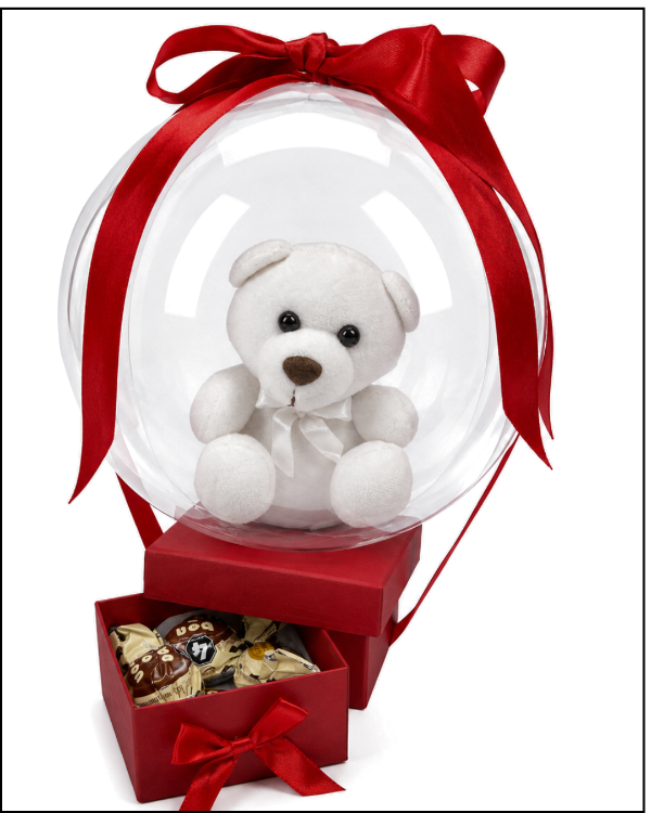 Producto - MINI BOX DULCE CON OSITO Y BURBUJA - 0