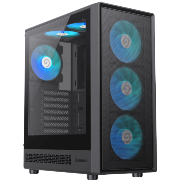 Producto - GAB GAMEMAX STORM 2 AW BLANCO/NEGRO 6FAN ARGB ATX