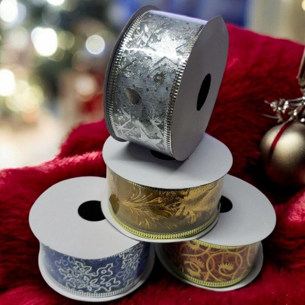 Producto - Cinta Navideña 3.8cm 2.70mt 2601