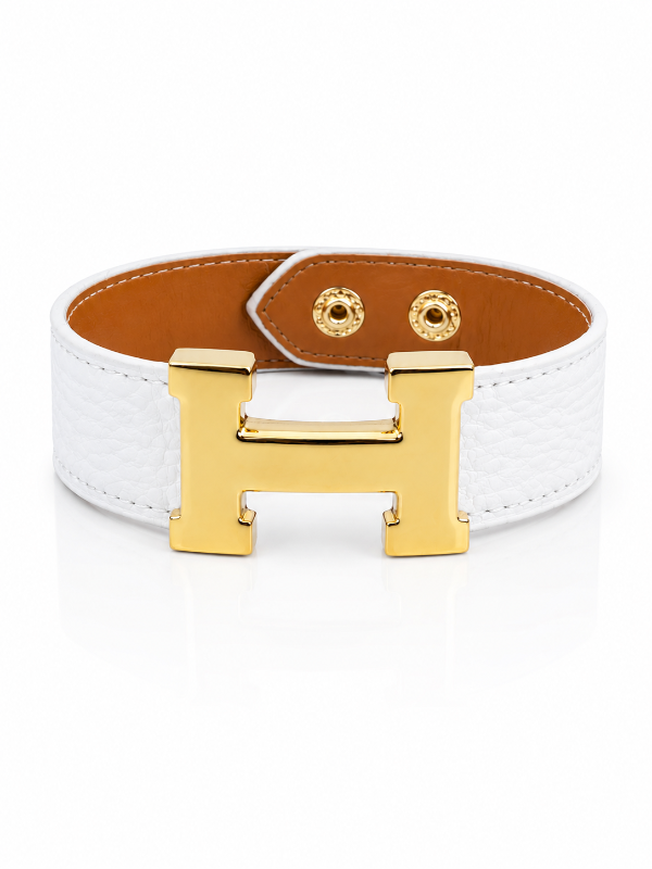 Producto - Brazalete Hermes blanco