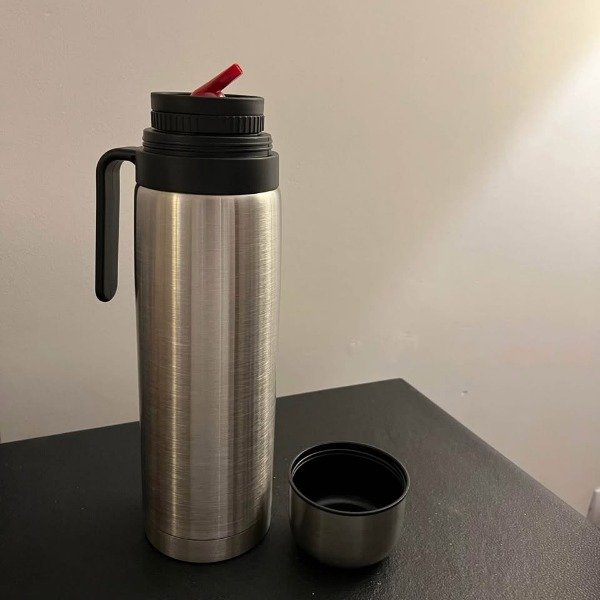 Producto - Termo Media Manija Acero Inox 1L