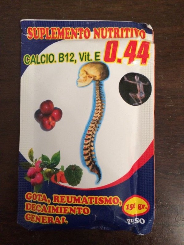 Producto - Suplemento Nutritivo 0.44 x 90 grs.