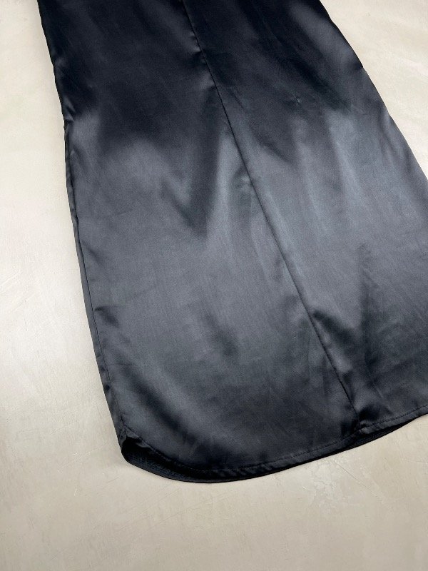 Producto - Black Satin Qipao Dress - 10