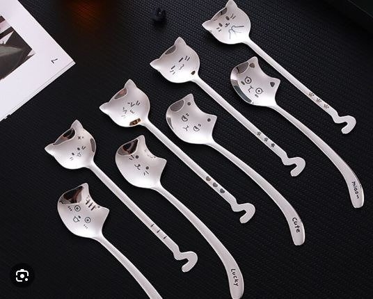 Producto - Cuchara Gato con cola.