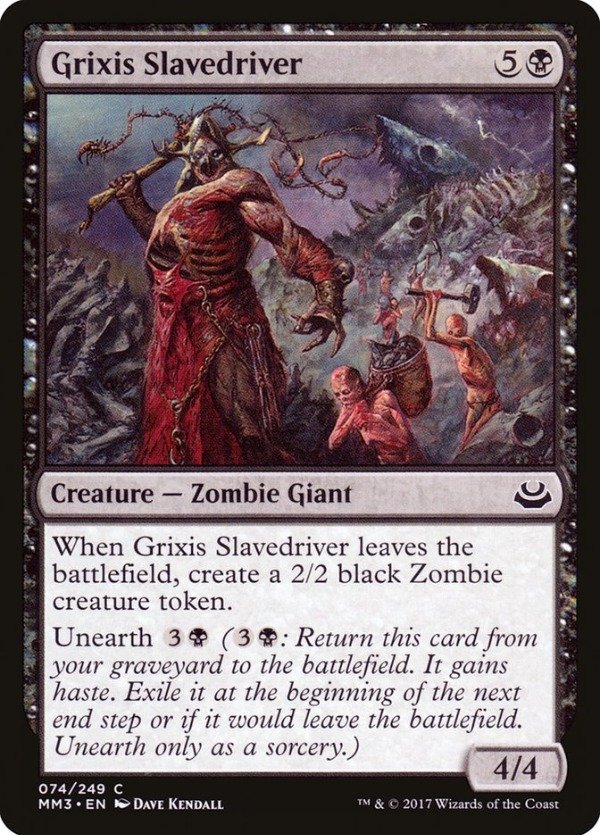 Producto - Grixis Slavedriver  Modern Masters 2017 Edition