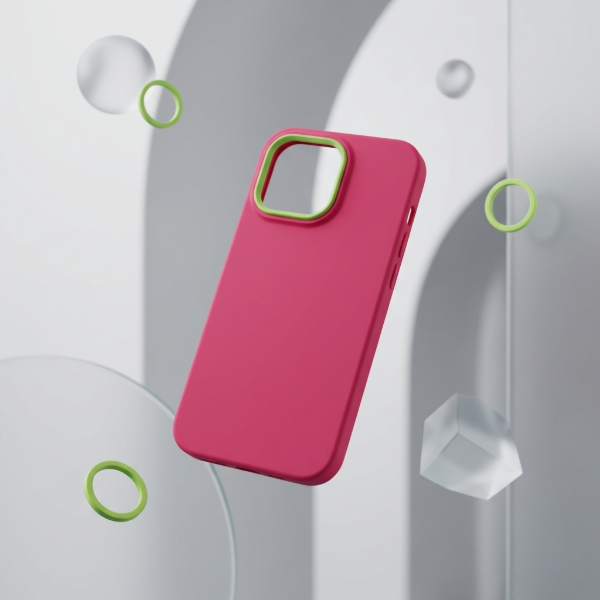 Producto - Funda doble (rosa con verde)