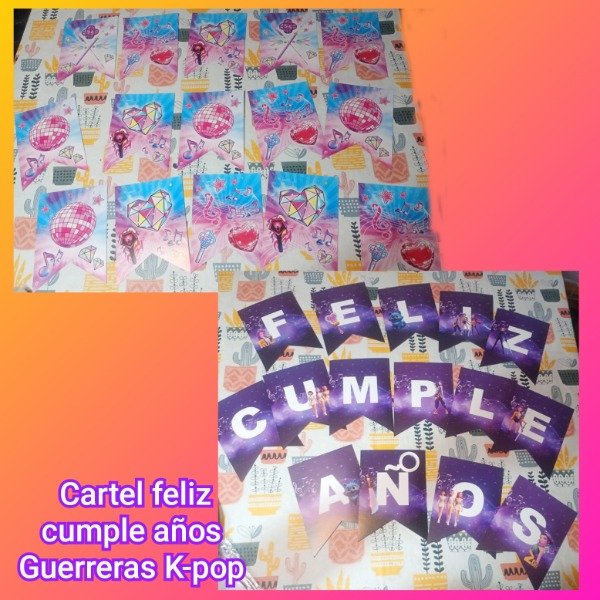 Producto - Cartel guerreras kpop