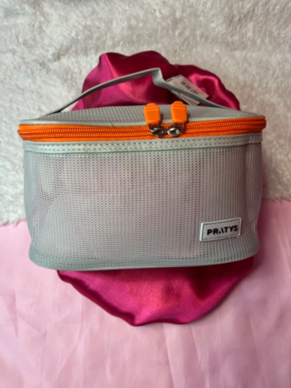 Producto - Neceser estilo red-Gris con naranja