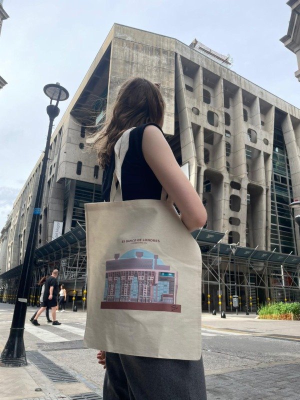 Producto - Totebag Arquitectura Argentina x Arqentina Gu