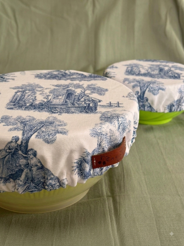 Producto - Cubre Bowls Impermeables "Francia" - Pack x2