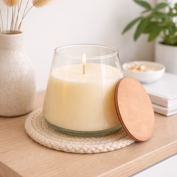 Producto - Vela de soja aromática CÓNICA