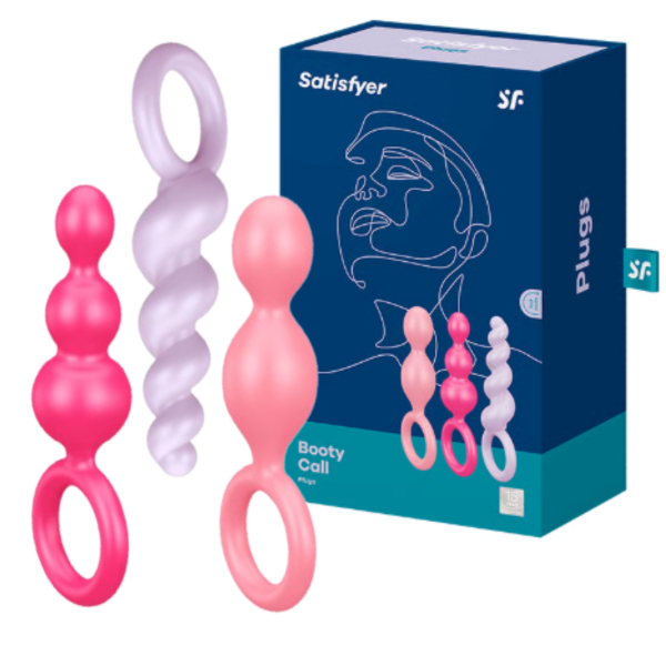 Producto - Plugs Anales Kit x 3 Satisfyer Booty Call