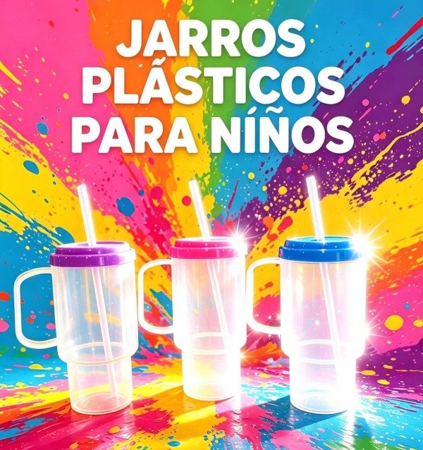 Producto - JARROS PLASTICOS CON SORBETE