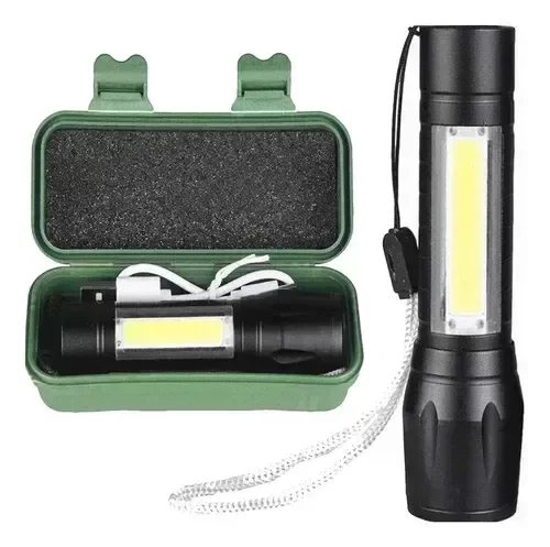 Producto - Linterna Tactil Estuche USB 6582