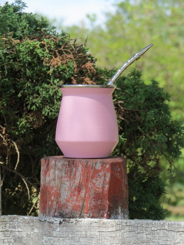 Producto - Mate Termico Simil Stanley Rosa