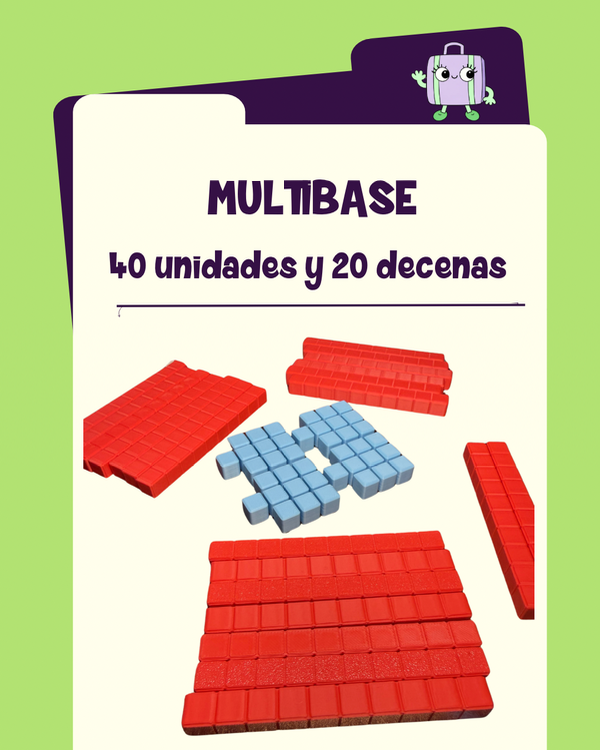 Producto - Multibase: 40 unidades y 20 decenas - 0