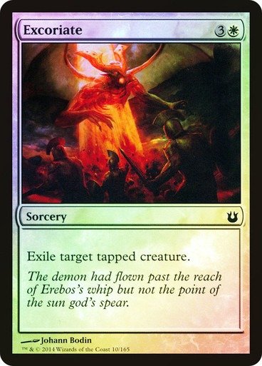 Producto - Excoriate Foil  Born of the Gods
