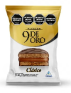Producto - Alfajor 9 de oro negro x 24