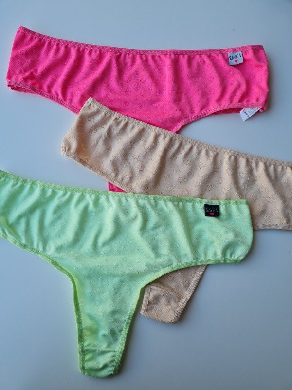 Producto - Pack x3 culotte less de microfibra - 10519