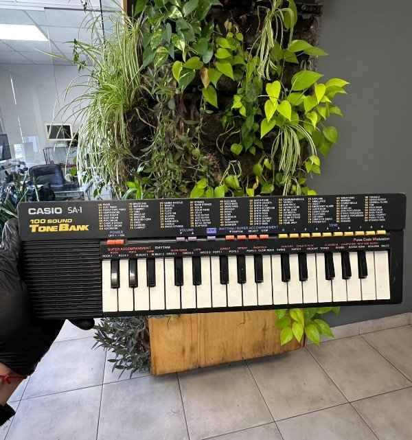 Producto - Piano Casio Sa-1 Con 19 Teclas Y 100 Sonidos Tonebank - 1