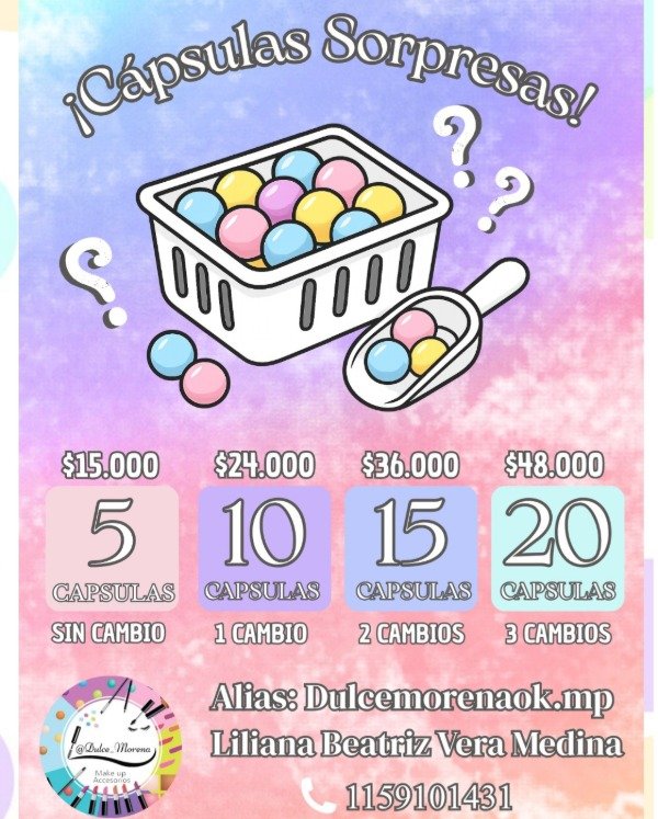 Producto - CAPSULAS SORPRESA