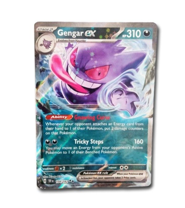 Producto - Carta Pokémon - Gengar Ex 104/162 - Temporal Forces