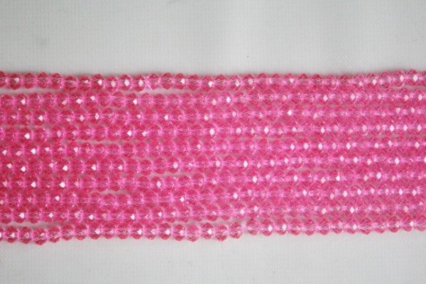 Producto - Cristal de Roca Fucsia Traslúcido 02 6 mm