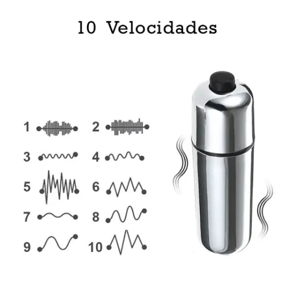 Producto - Balita vibradora 10 velocidades - 1